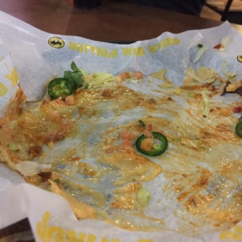Buffalo Wild Wings - What was left of the nachos - don't judge me I was really hungry! - Chicken Wings Near Me - Middletown, New York