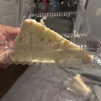 Broadway Cafe - Fly on my slice of cheesecake. No crust - Desserts Near Me - Chicago, Illinois