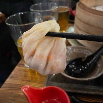 Dumpling Home - Numb and Spicy Pork Xiao Long Bao - look at that soup!!! - Dim Sum Near Me - San Francisco, California