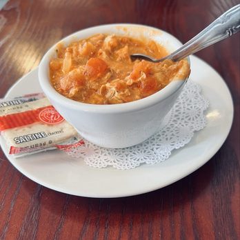 Potters Farm to Fork - Chicken Cacciatore Soup - Diners Near Me - Port Byron, New York Potters Farm to Fork - Chicken Cacciatore Soup - Diners Near Me - Port Byron, New York