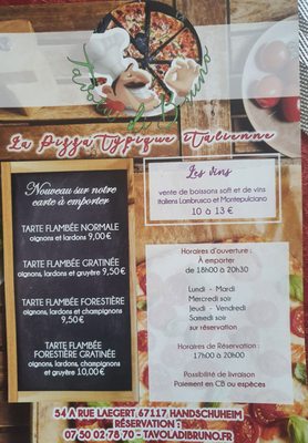 Menu photo 2 pizza tavoladibruno Handschuheim, 67