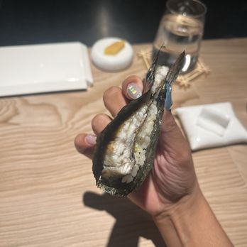 Brush Sushi - eel handroll - Japanese Near Me - Atlanta, Georgia