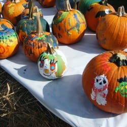 Giant Pumpkin Weigh Off - Pumpkin painting