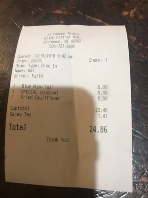 J J Knapp's Tavern by null