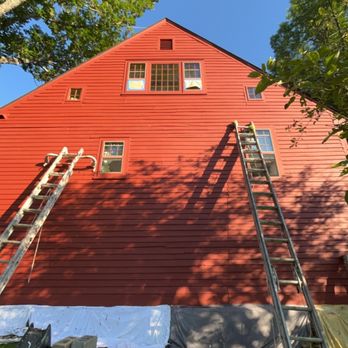 Kelley Painting - First coat of Benjamin Moore AURA - Painters Near Me - Jaffrey, New Hampshire Kelley Painting - First coat of Benjamin Moore AURA - Painters Near Me - Jaffrey, New Hampshire