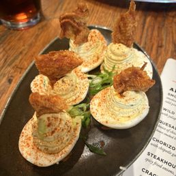 CRACKLIN' DEVILED EGGS CRACKLIN' DEVILED EGGS