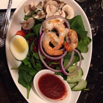 Salute Wine Bar and More - Shrimp spinach salad - Wine Bars Near Me - Rochester, Minnesota