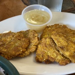 Havana Cuban Cafe - Tostones - tasty with garlic sauce