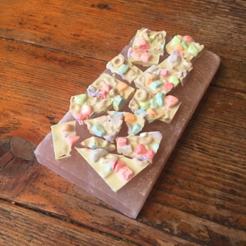 Forktown Food Tours - At the Meadow during our salt tasting - we added salt to this fun white chocolate treat. - Food Tours Near Me Forktown Food Tours - At the Meadow during our salt tasting - we added salt to this fun white chocolate treat. - Food Tours Near Me