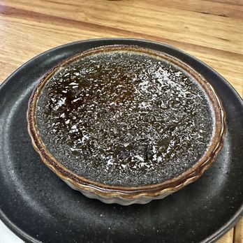 Pang - Black sesame creme brulee (seasonal) - Chinese Near Me - San Francisco, California Pang - Black sesame creme brulee (seasonal) - Chinese Near Me - San Francisco, California