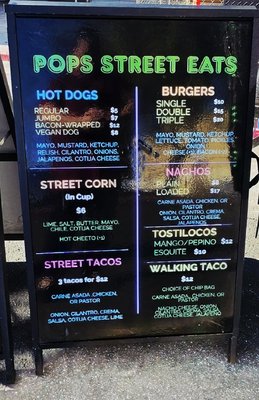 Menu photo 2 Pops Street Eats North Las Vegas, NV
