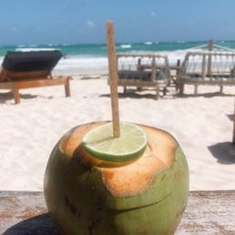 Fresh coconuts