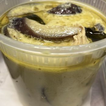 Thai Away Home - Yellow curry with eggplant & chicken - Thai Near Me - Vancouver, British Columbia Thai Away Home - Yellow curry with eggplant & chicken - Thai Near Me - Vancouver, British Columbia