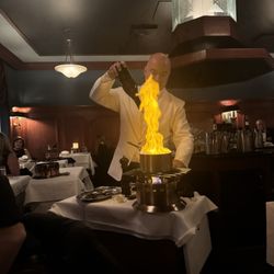 Le Continental - Flambé action