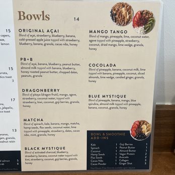 Toastique - Menu 11/2025 - Coffee & Tea Near Me - Danville, California