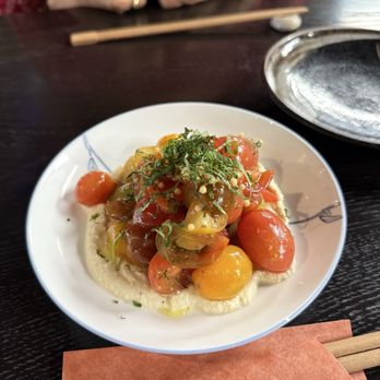 Little Plum - Tomato Salad - Asian Fusion Near Me - Honolulu, Hawaii Little Plum - Tomato Salad - Asian Fusion Near Me - Honolulu, Hawaii