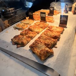 Piada Italian Street Food - New Meatball and Sausage and Pepper premade pocket things. Like a hot pocket without the diarrhea