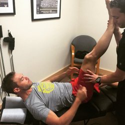Pro-Form Chiropractic and Sports Injury - Throwback from the early Seattle days. "Great to have this Olympian and Brooks Beast in for a quick tune up before a track workout."