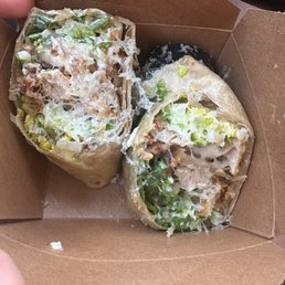 Fried Chicken Caesar Wrap