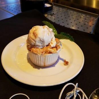 Yard House - Our mini peach apple dessert comes with ice cream - Bars Near Me - Moorestown, New Jersey Yard House - Our mini peach apple dessert comes with ice cream - Bars Near Me - Moorestown, New Jersey