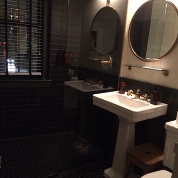 The Dean Hotel - Bathroom for double bed. - Hotels Near Me - Providence, Rhode Island The Dean Hotel - Bathroom for double bed. - Hotels Near Me - Providence, Rhode Island