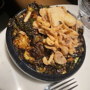 Fitzgerald's - Brussel sprouts with fried onions - Sports Bars Near Me - Washington, DC, District of Columbia