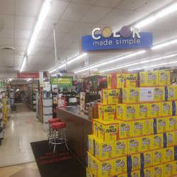 True Value Hardware - The paint section
