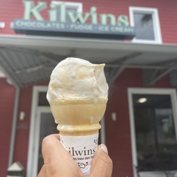 Kilwins Ice Cream - Chocolate - Fudge - Praline pecan cake cone - Desserts Near Me - Pompano Beach, Florida Kilwins Ice Cream - Chocolate - Fudge - Praline pecan cake cone - Desserts Near Me - Pompano Beach, Florida