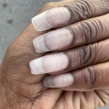 Modern Nails - I left without them finishing. Refused to pay for subpar job - Nail Salons Near Me - Brandon, Florida