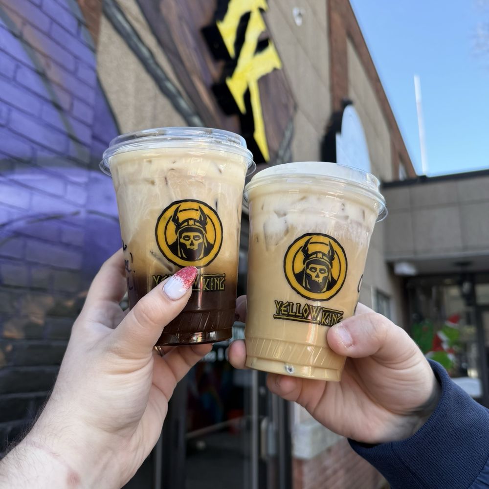 Gingerbread cold brew and cannoli cold brew