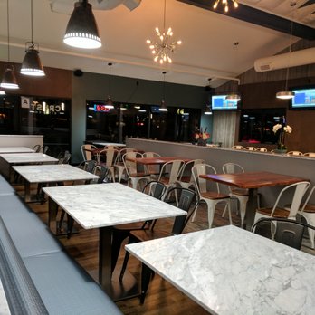 Crust Kitchen - The dining area. - Pizza Near Me - San Diego, California Crust Kitchen - The dining area. - Pizza Near Me - San Diego, California