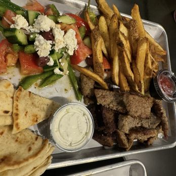 Twisted Greek - Beef & Lamb Gyro Plate - Greek Near Me - East Northport, New York Twisted Greek - Beef & Lamb Gyro Plate - Greek Near Me - East Northport, New York