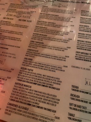 Menu photo 3 Maracas Rancho Mirage, CA Menu photo 3 Maracas Rancho Mirage, CA