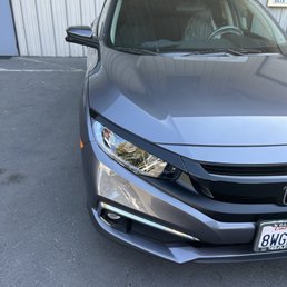 Repaired vehicle