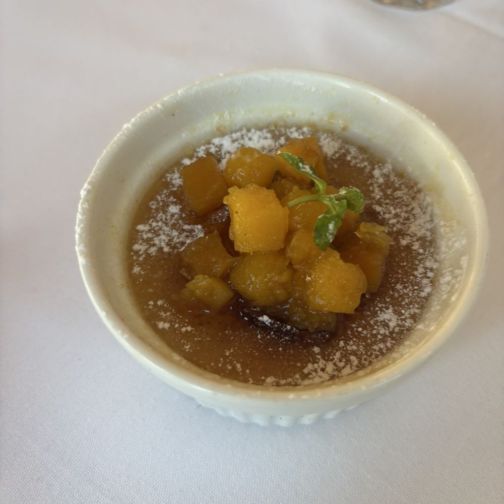 Graffiti Raw - Spiced Pumpkin Créme Brûlée - Seafood Near Me - Houston, Texas