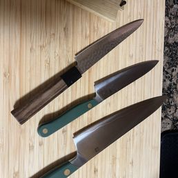 3 knives like new in just 5 minutes 3 knives like new in just 5 minutes