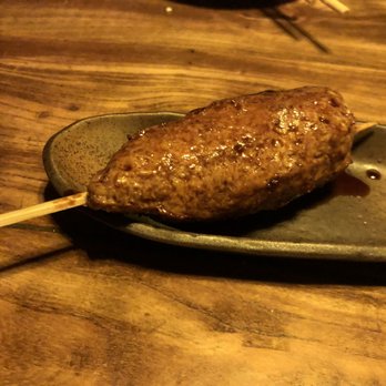 Ippuku - Minced chicken skewer - Bars Near Me - Berkeley, California