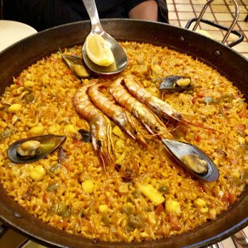 Rosi La Loca - Seafood paella (no squid) - Tapas Bars Near Me - Madrid, M
