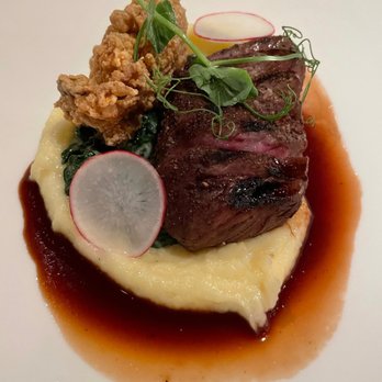 Restaurant August - roasted wagyu hanger steak - New American Near Me - New Orleans, Louisiana