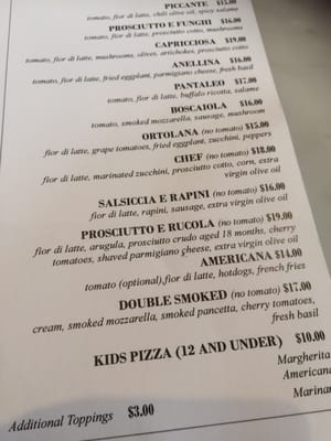 Menu photo 8 Spacca Napoli Port Moody, BC Menu photo 8 Spacca Napoli Port Moody, BC