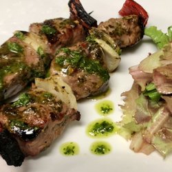 Capuli Restaurant - Chimichurri Steak Skewers