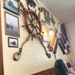 Inside the restaurant
