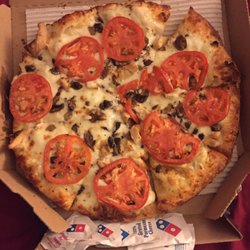 Domino's Pizza - Better pizza, not amazing, but better. At least dominos corrected the mistake. They also included Parmesan and crushed red pepper this time.