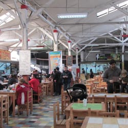 Patio Comidas Galpón 6 - Vista al Patio de Comidas del Galpón 6 del Persa Bío Bío