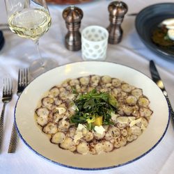 Azzurro Italian Coastal Cuisine - Octopus Carpaccio