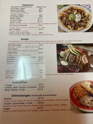 Menu photo 8 Salsa Restaurant Poughkeepsie, NY