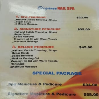 Elegance Nail Spa - Nail service menu - Nail Salons Near Me - Anaheim, California Elegance Nail Spa - Nail service menu - Nail Salons Near Me - Anaheim, California