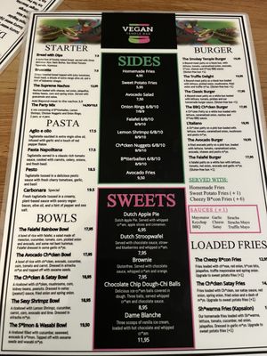 Menu photo 2 vegan temple bar Amsterdam, NH Menu photo 2 vegan temple bar Amsterdam, NH