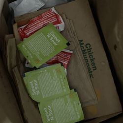 McDonald's - Honey mustard wasn't even included as printed in the receipt.