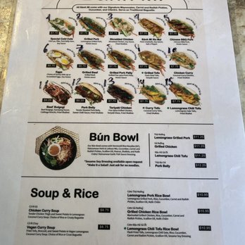 The Banh Mi Shop - Food menu (May 2023) - Sandwiches Near Me - Bellevue, Nebraska The Banh Mi Shop - Food menu (May 2023) - Sandwiches Near Me - Bellevue, Nebraska